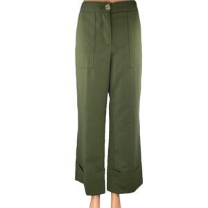 Zara Olive Wide Leg Pants